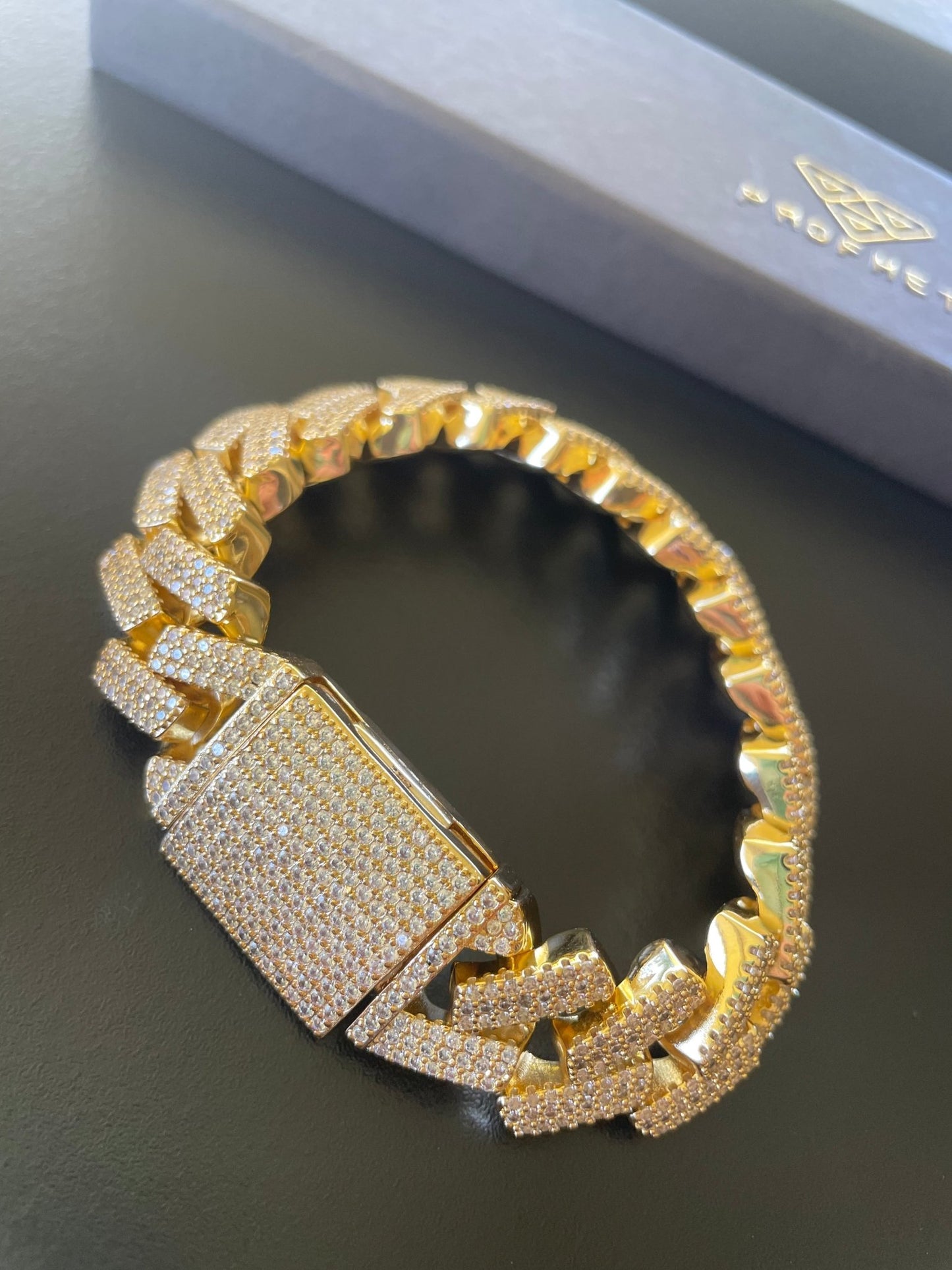 18mm CZ Cuban bracelet - Profhet Bracelet