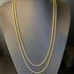 3mm Gold rope chain - Profhet Necklace