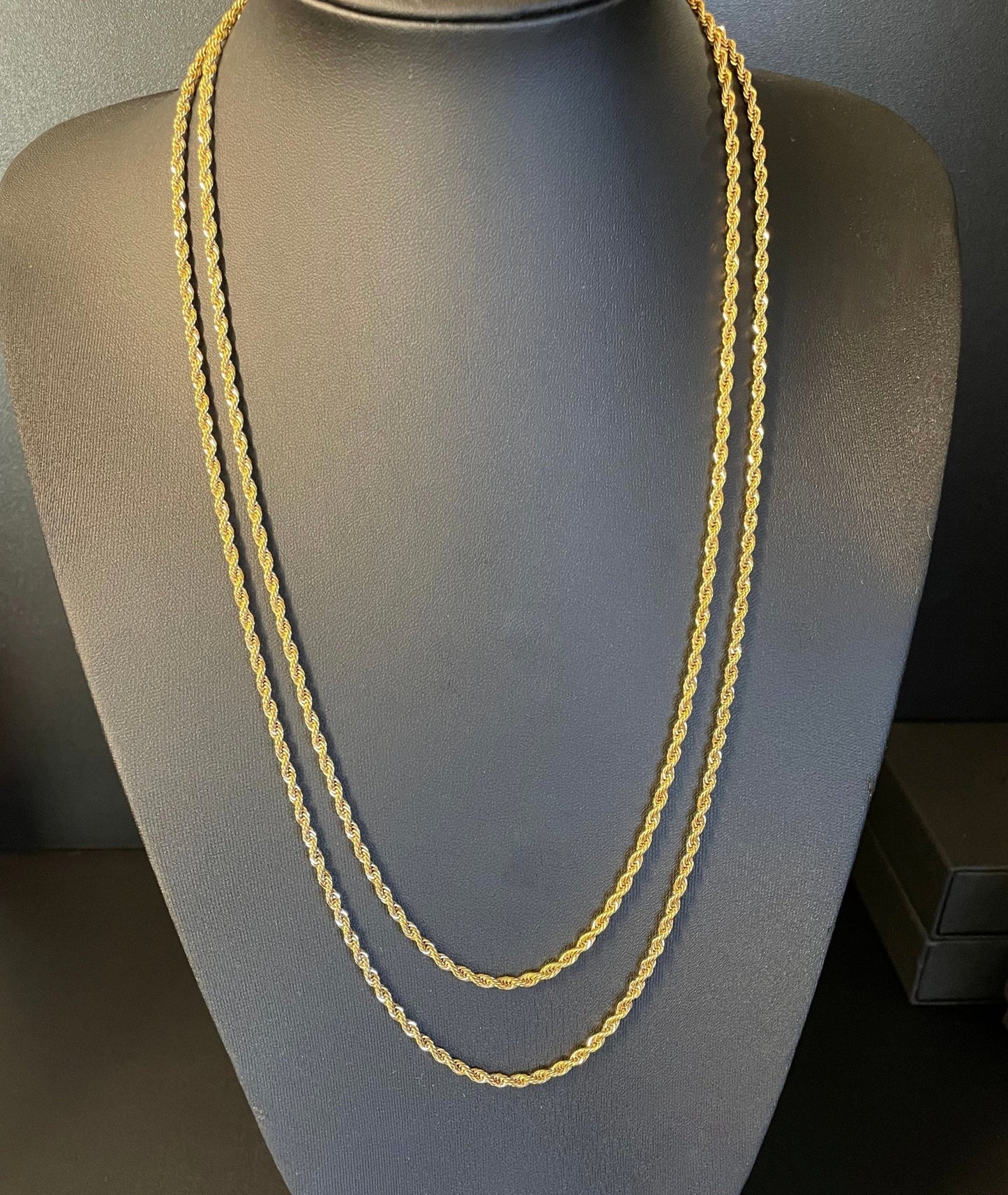 3mm Gold rope chain - Profhet Necklace