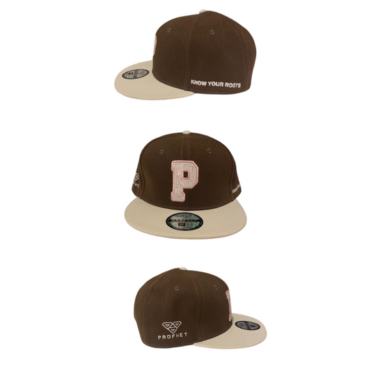 Profhet snap back - KYR range (OG Poly brown/pink)