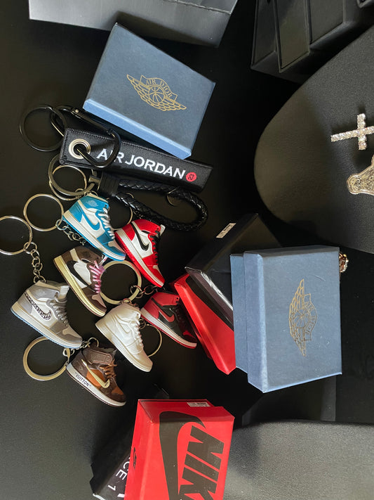 Mini shoe key chain