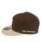 Profhet snap back - KYR range (OG Poly brown/pink)