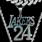 Lakers 24 pendant