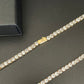 Tennis necklace 3mm - Gold