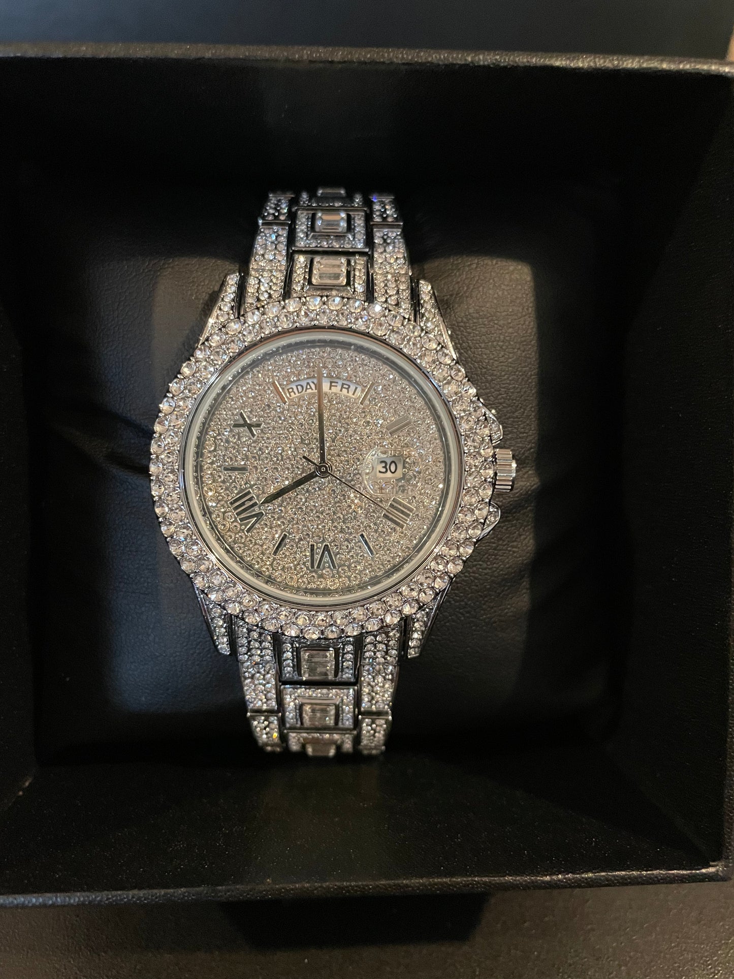 The Hollywood White Gold watch