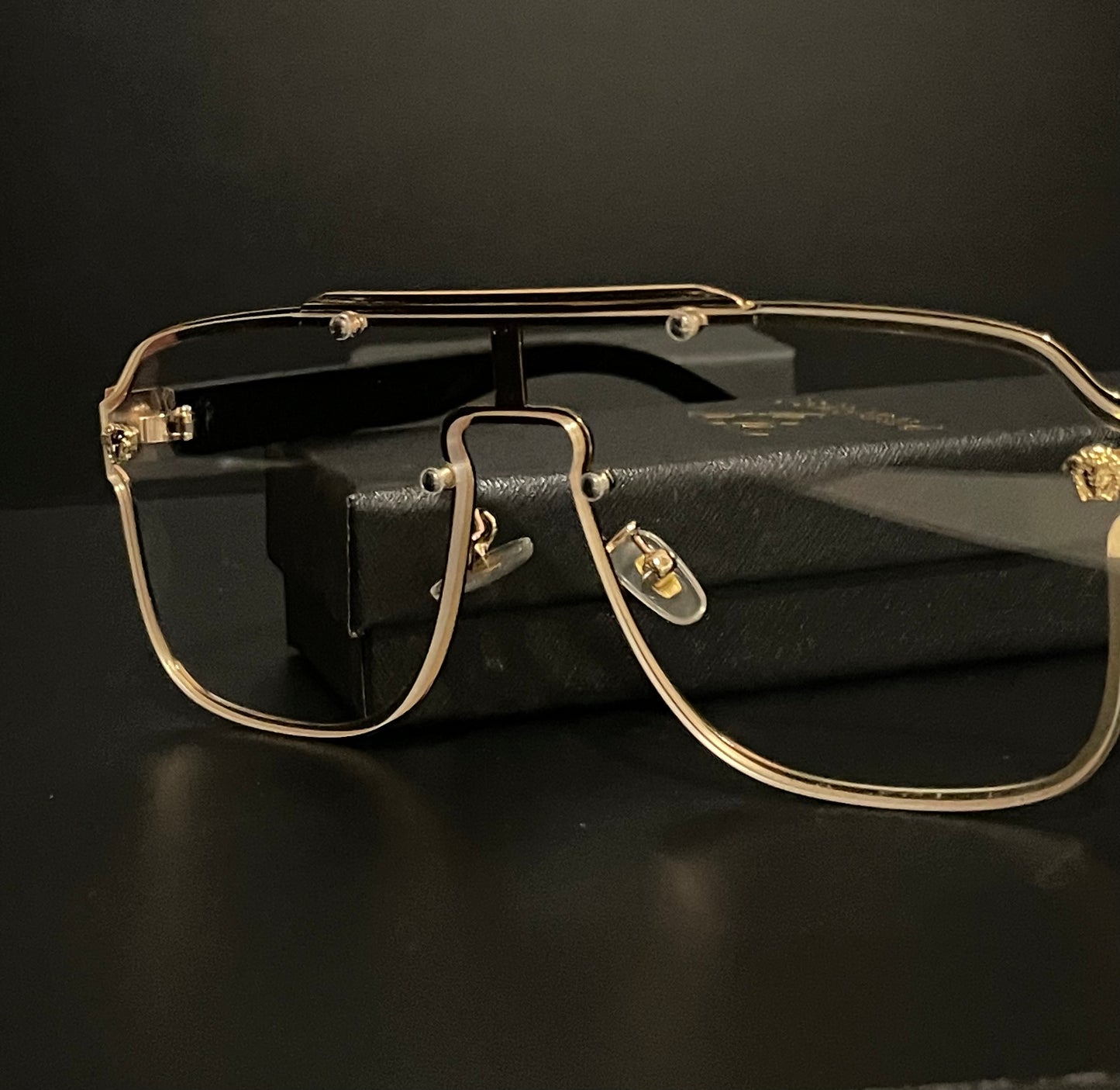 Atlanta sunglasses gold/clear