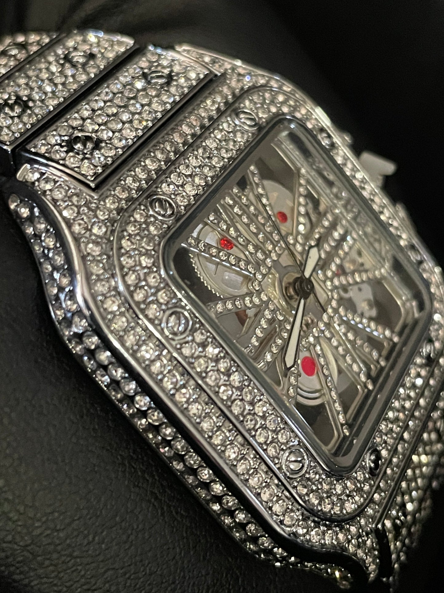 The Huston-Hollow Silver watch