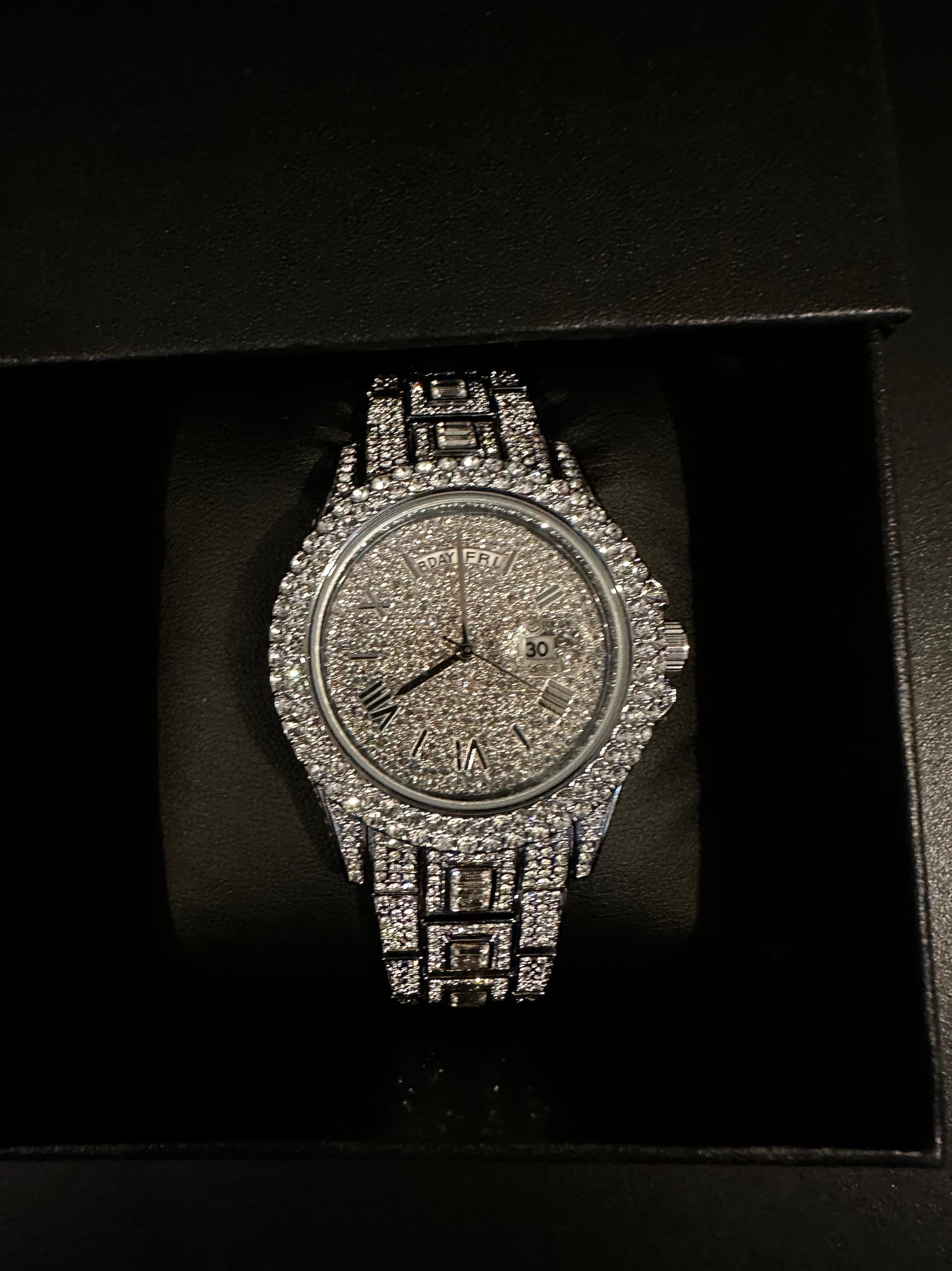 The Hollywood White Gold watch