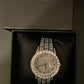 Cubic Zirconia Diamond Watch