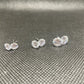 Silver cubic zirconia earrings - Profhet Earrings