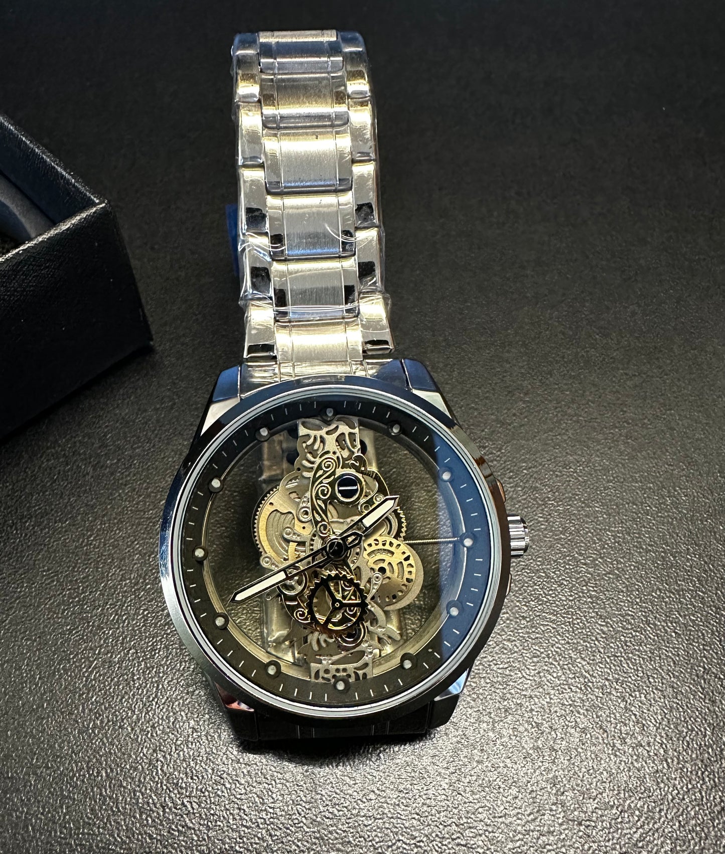 The 'hollow' watch silver